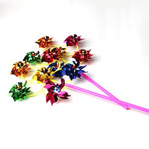 Six-Color Glitter Windmill