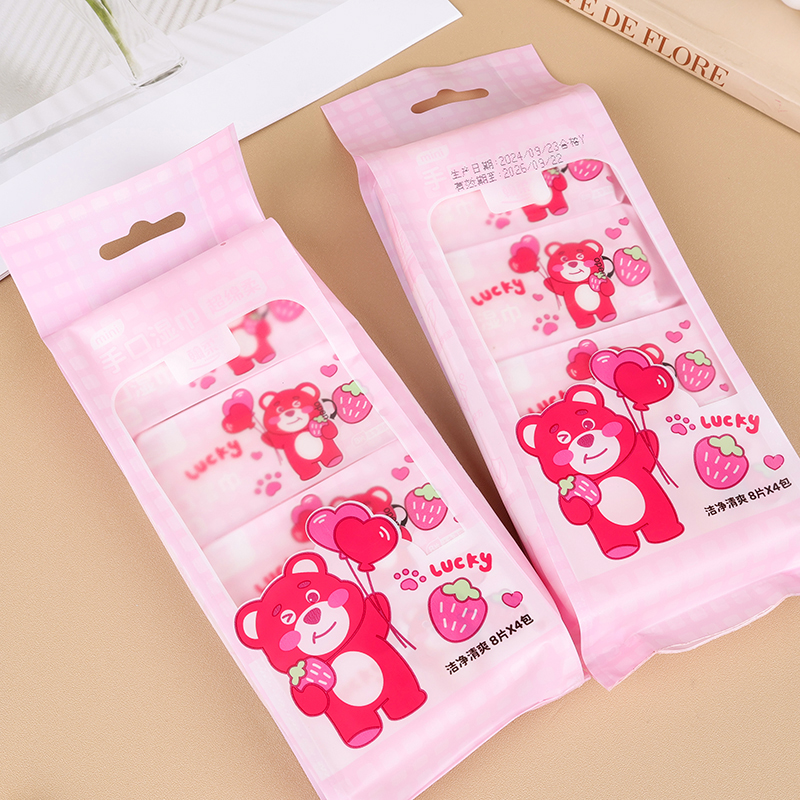 Hanrou 1514 Four Pack Wet Tissue Paper