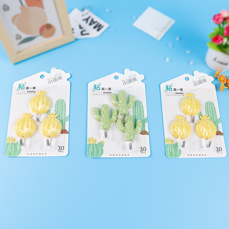 Xiaopaixiong 9115 Creative Cactus Sticky Hook