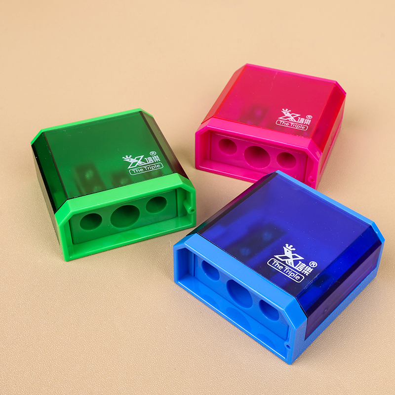 296 three-hole square pencil sharpener
