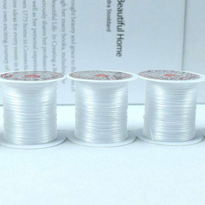 Bagged White Elastic Line (9 Meters)