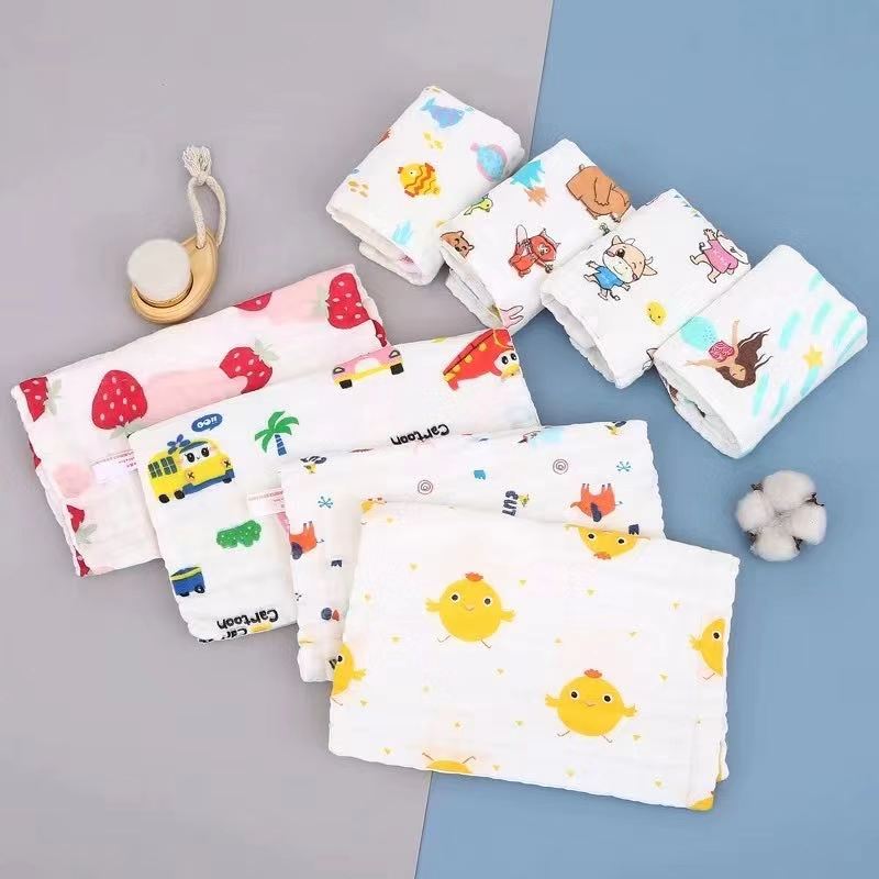 25*25 bubble square towel for kids
