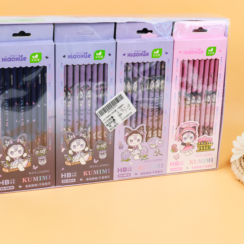 XX-89 series of eight pencils (flower random)