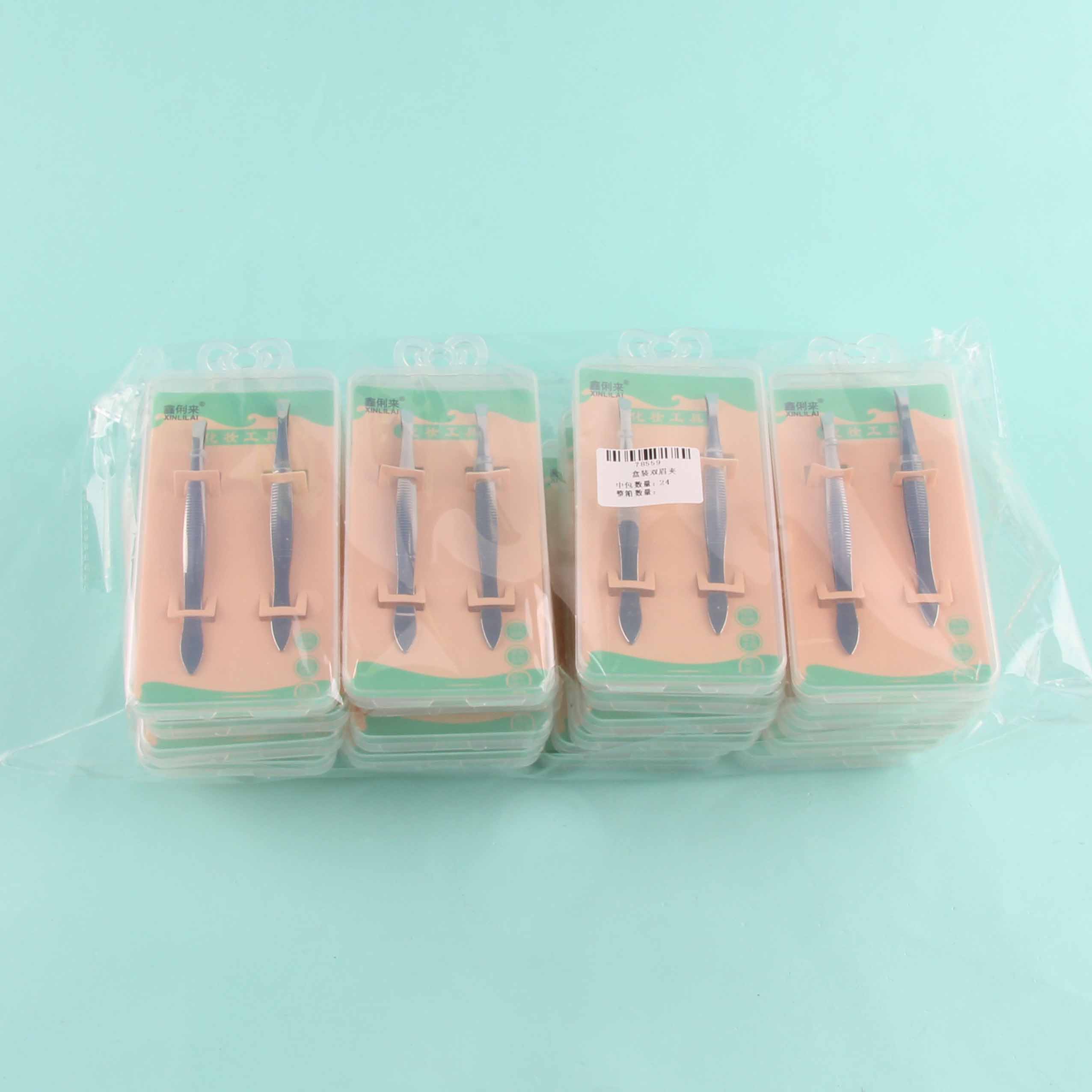 Boxed Double Eyebrow Clip - Image 2