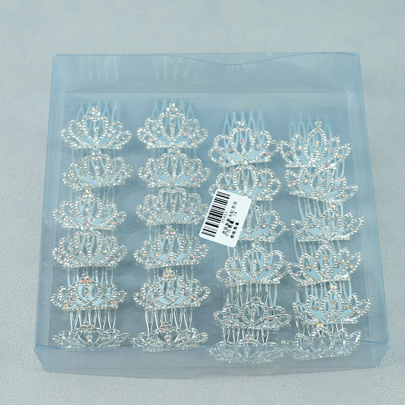 Boxed New Rhinestone Crown - Image 4