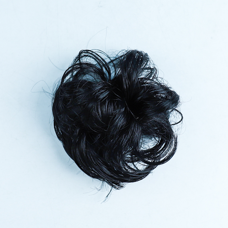 Black wig hair loop - Ảnh 4