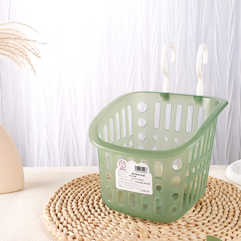 HT5708 transparent double groove hanging basket - Ảnh 3