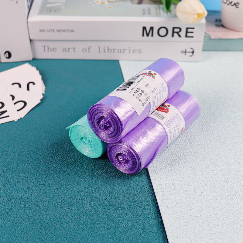 3007 Home Clean Flat Tight Roll Trash Bag (Color)