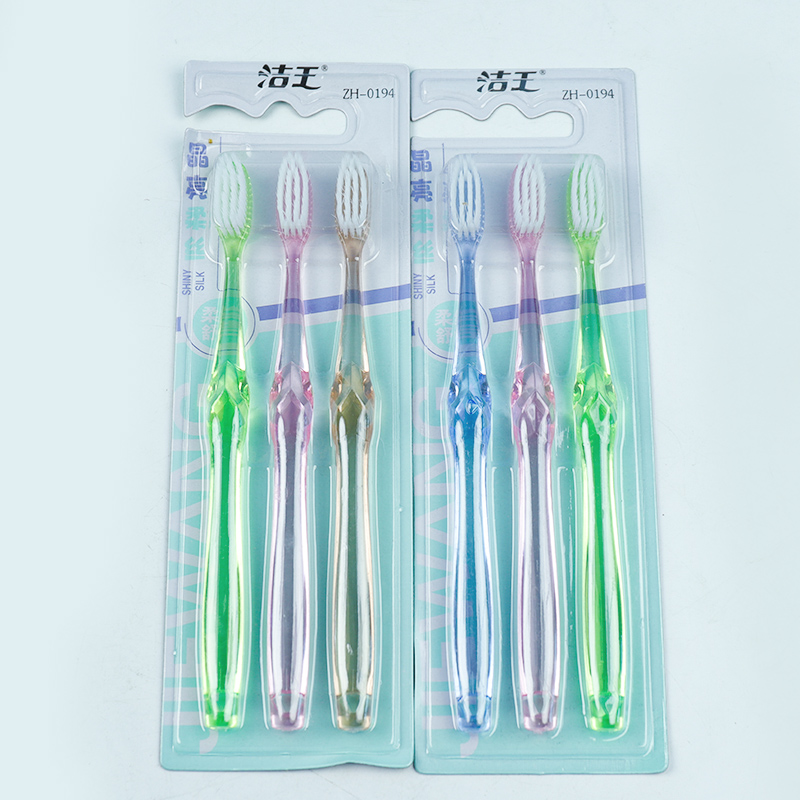Clean King 0194 Three Crystal Toothbrushes