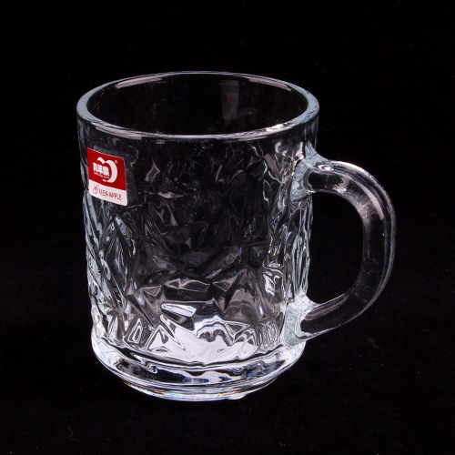 Zb24 Ice Flower Glass Cup Handle
