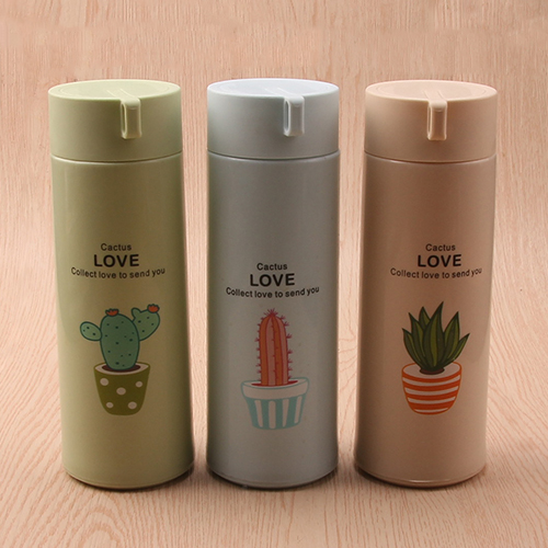 Simple Succulent Plastic Glass