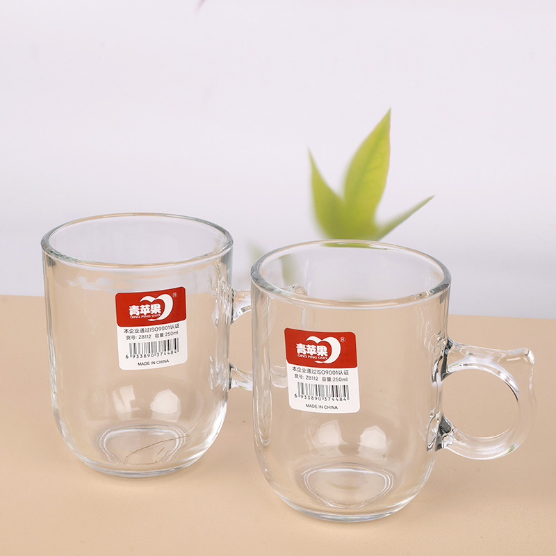 Green Apple ZB112 glass cup (pattern random)