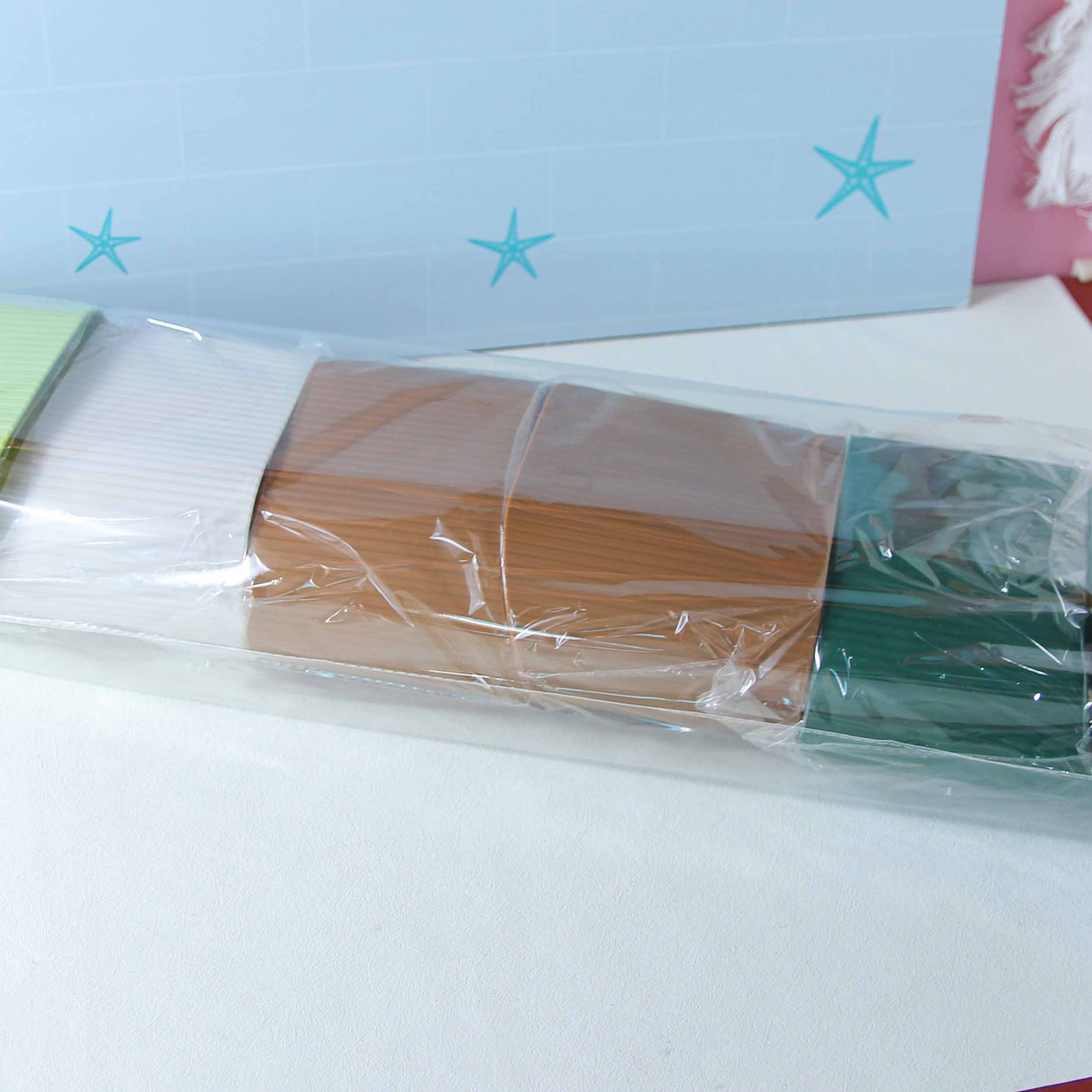 Ht769 Striped Three-Compartment Chopstick Holder - Ảnh 4