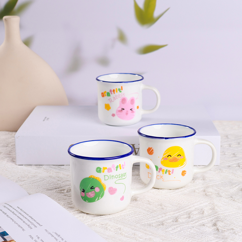 150ml ceramic cartoon cup