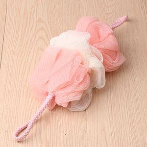 Double Flower Plus Leaf Shower Puff