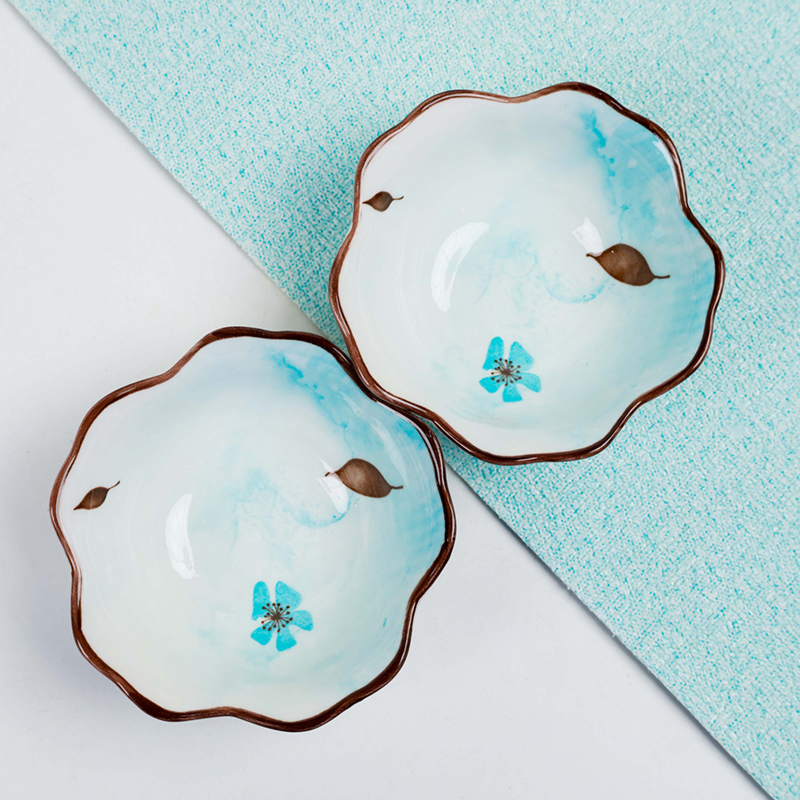 Hongjiada 3.8 inch flower bowl (flower random)