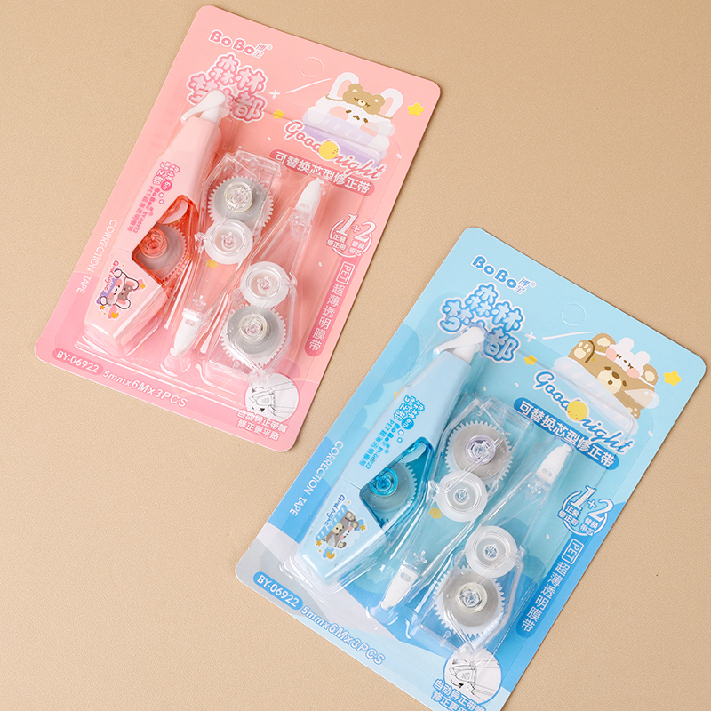 Bobo 1 2 Replaceable Core Correction Tape (Cover Random)