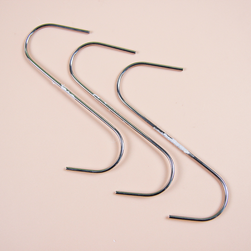 Jinhui Stainless Steel Flat S Hook (10 Pieces) - Image 2