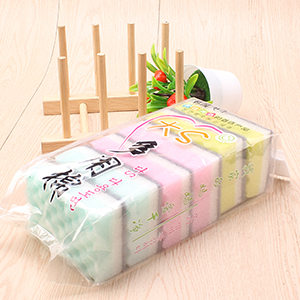 2326 Bag-Packed 6-Piece Scouring Cloth