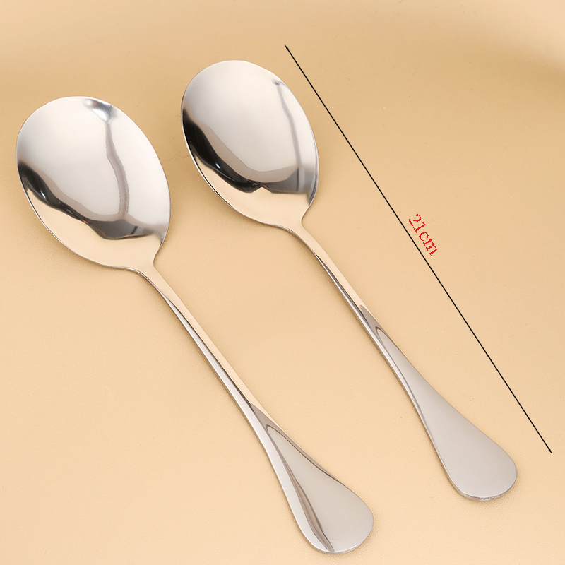 Vegetable spoon with thick smooth handle (500)