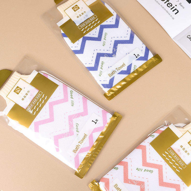 182 large water pattern bath towel