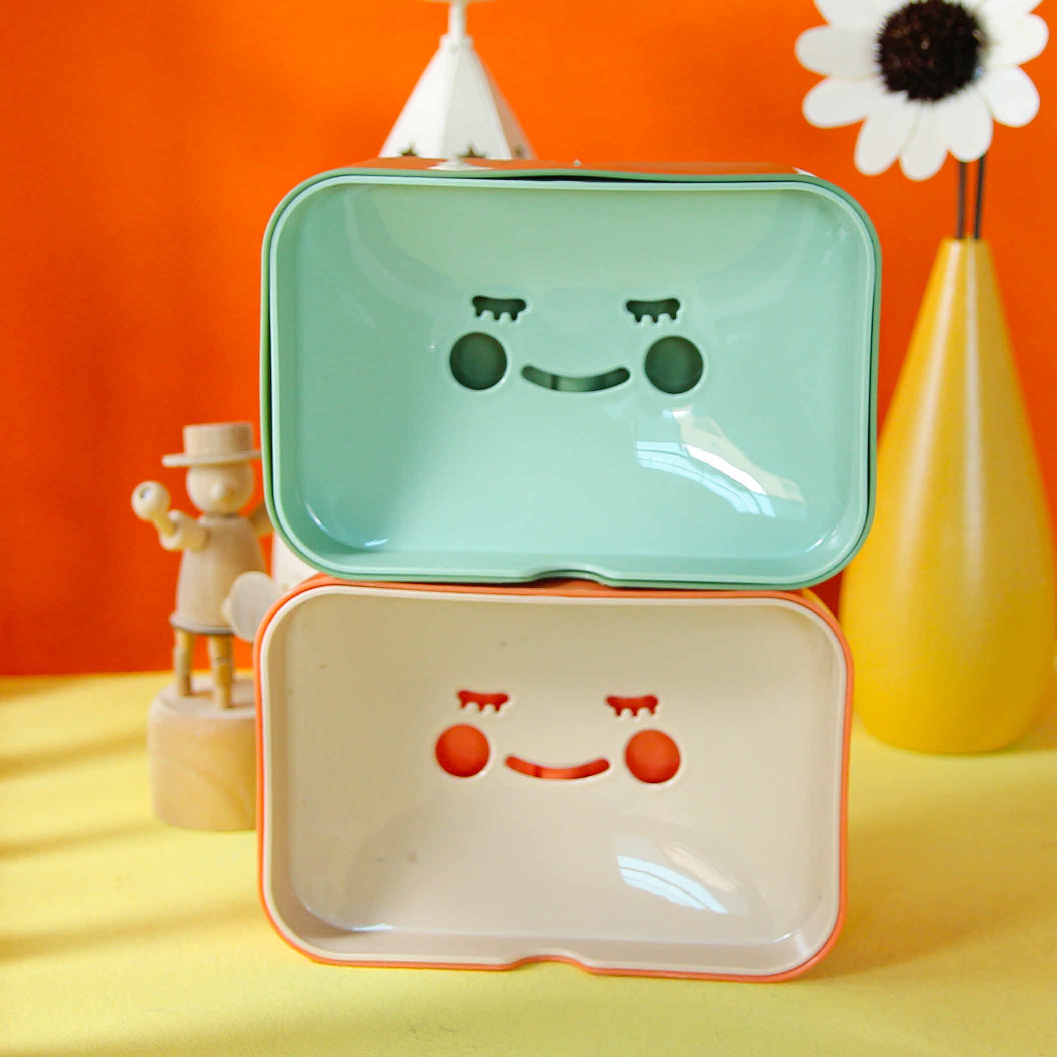 2251 Double-Layer Drainage Soap Box