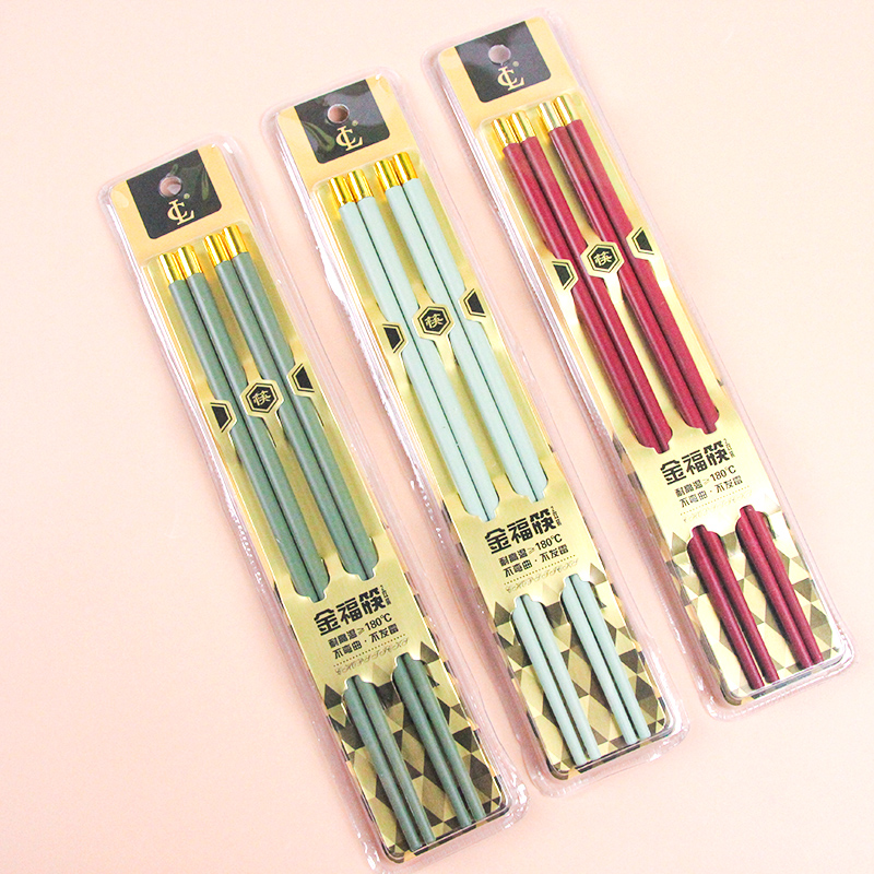 Lc Fine 2 Pair Dome Fortune Chopsticks