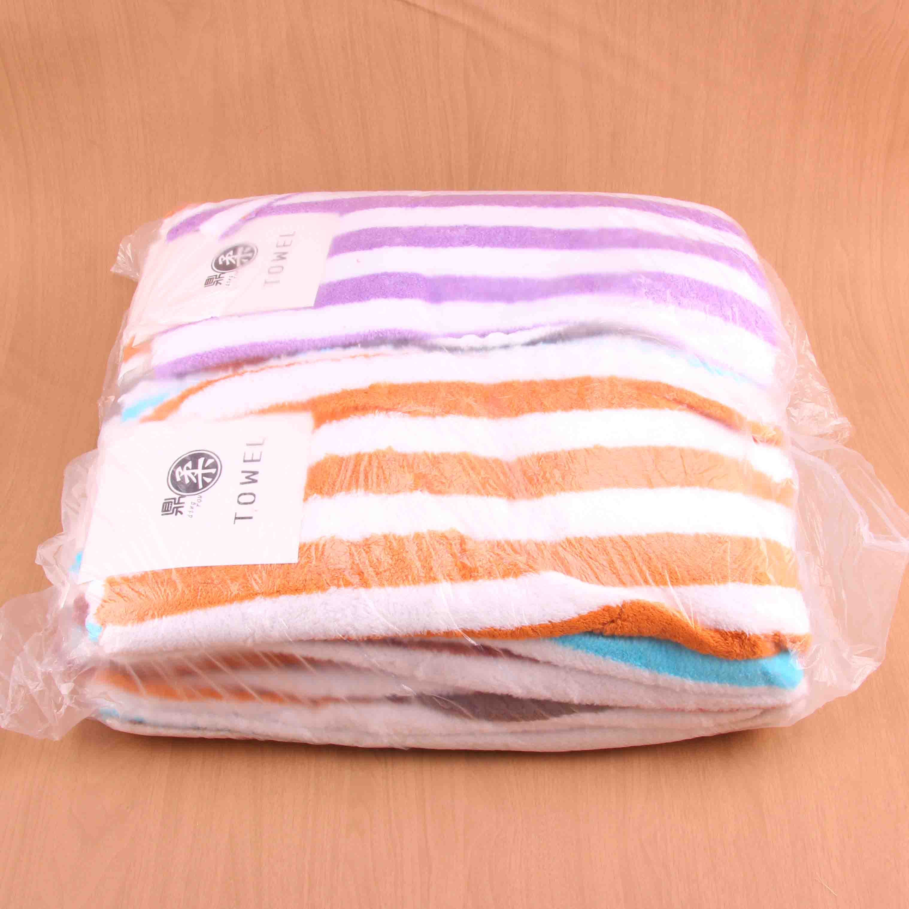 2 Header Cards Packaging Striped Cleaning Towels - Image 3