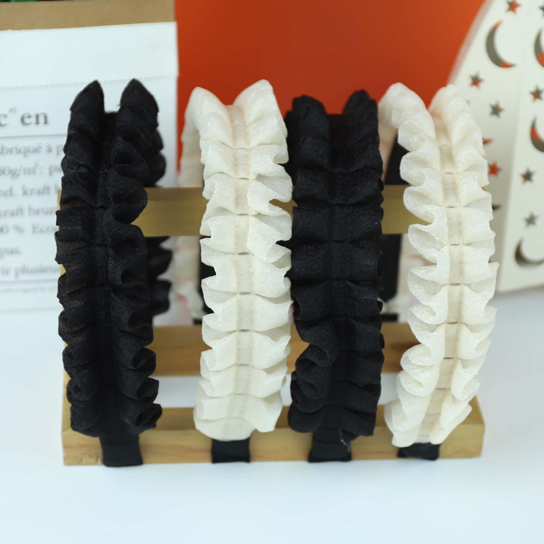 Pleated Bubble Gauze Hairhoop