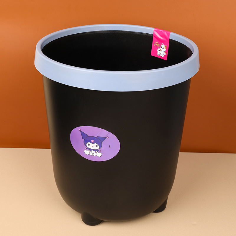 628 black pressure ring trash can - Image 2