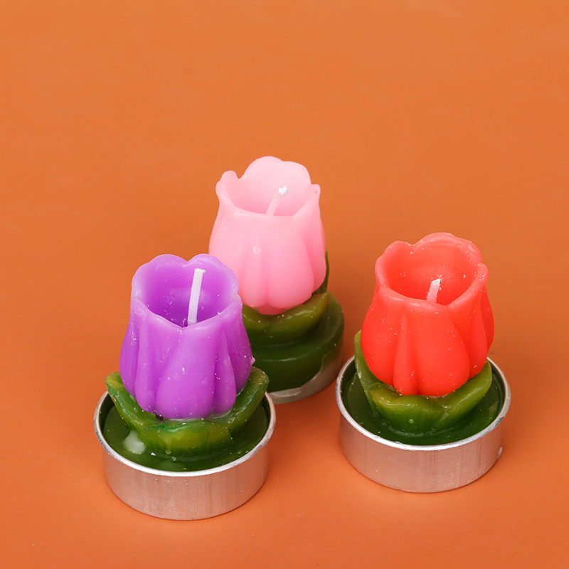 Boxed Tulip Candle
