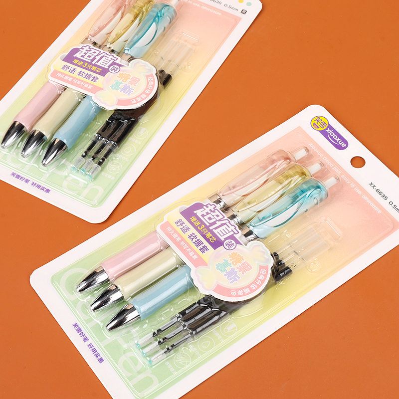 XX-6635 Candy Mu Si Gel Pen (3 3 Value Pack) - Image 2