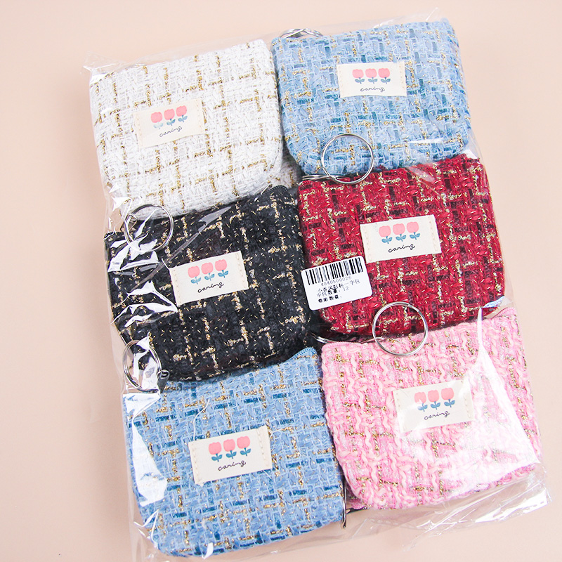 Chanel Style Label Small Clutch Bag - Ảnh 4