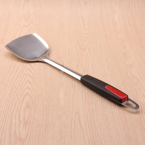 Black Handle Stainless Steel Spatula
