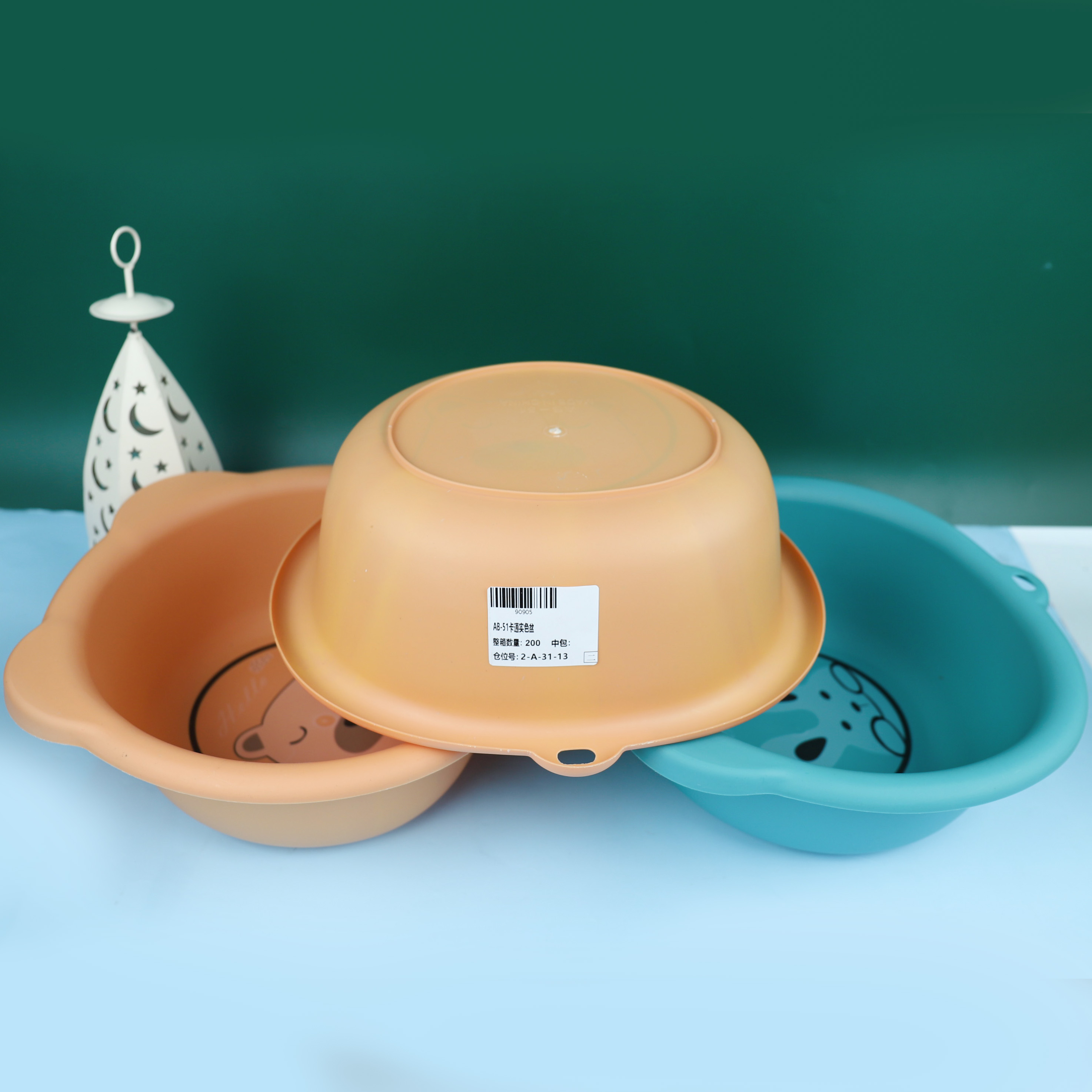 Ab-51 Cartoon Solid Color Basin - 图片 3