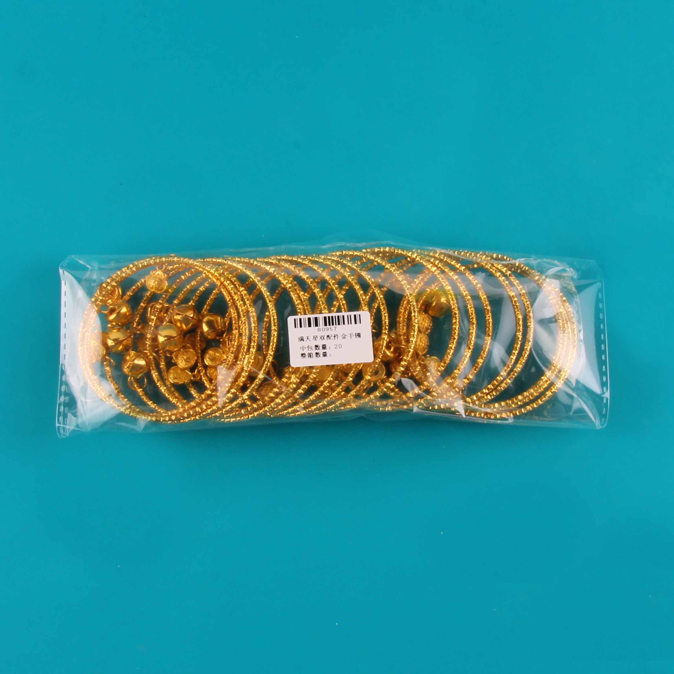 Baby-filled double accessory gold bracelet - Image 3