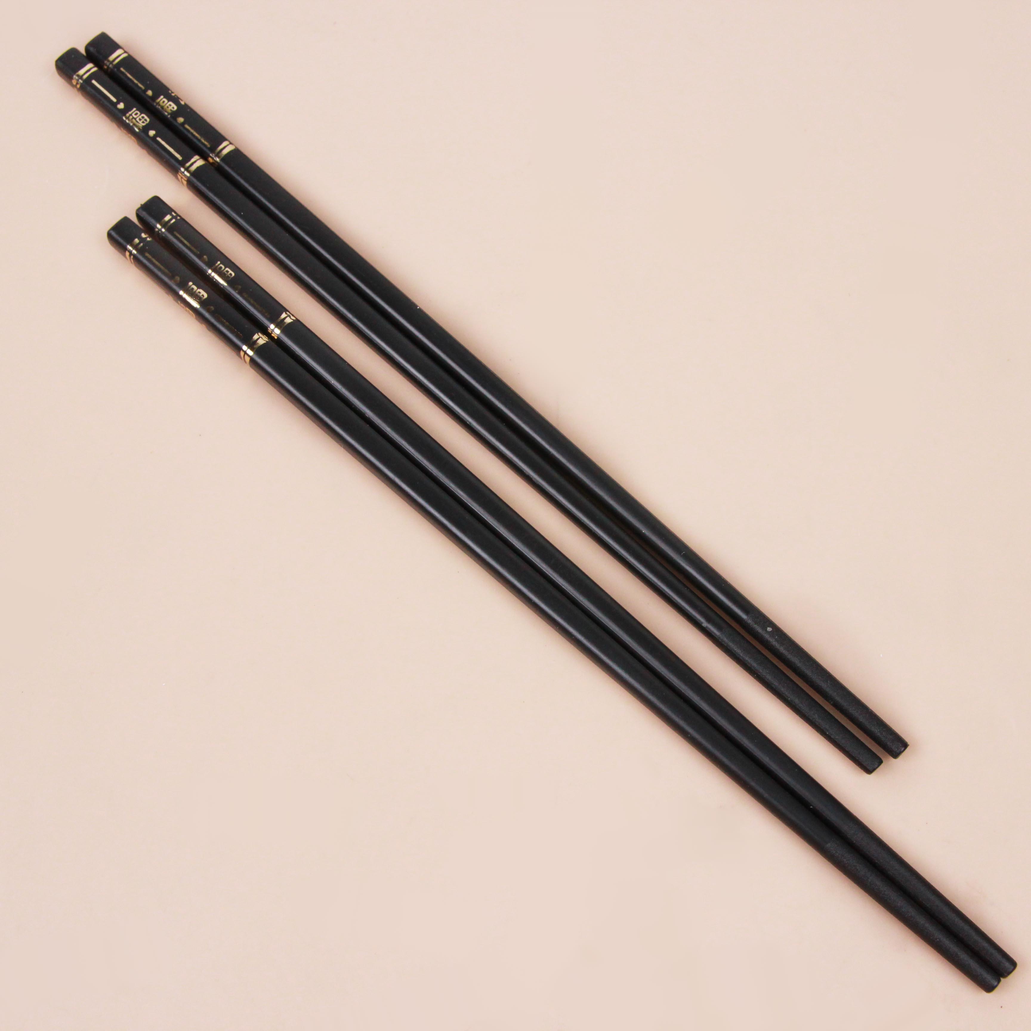 A-032 Antibacterial Alloy Chopsticks (5 Pairs In One Set) - Image 2