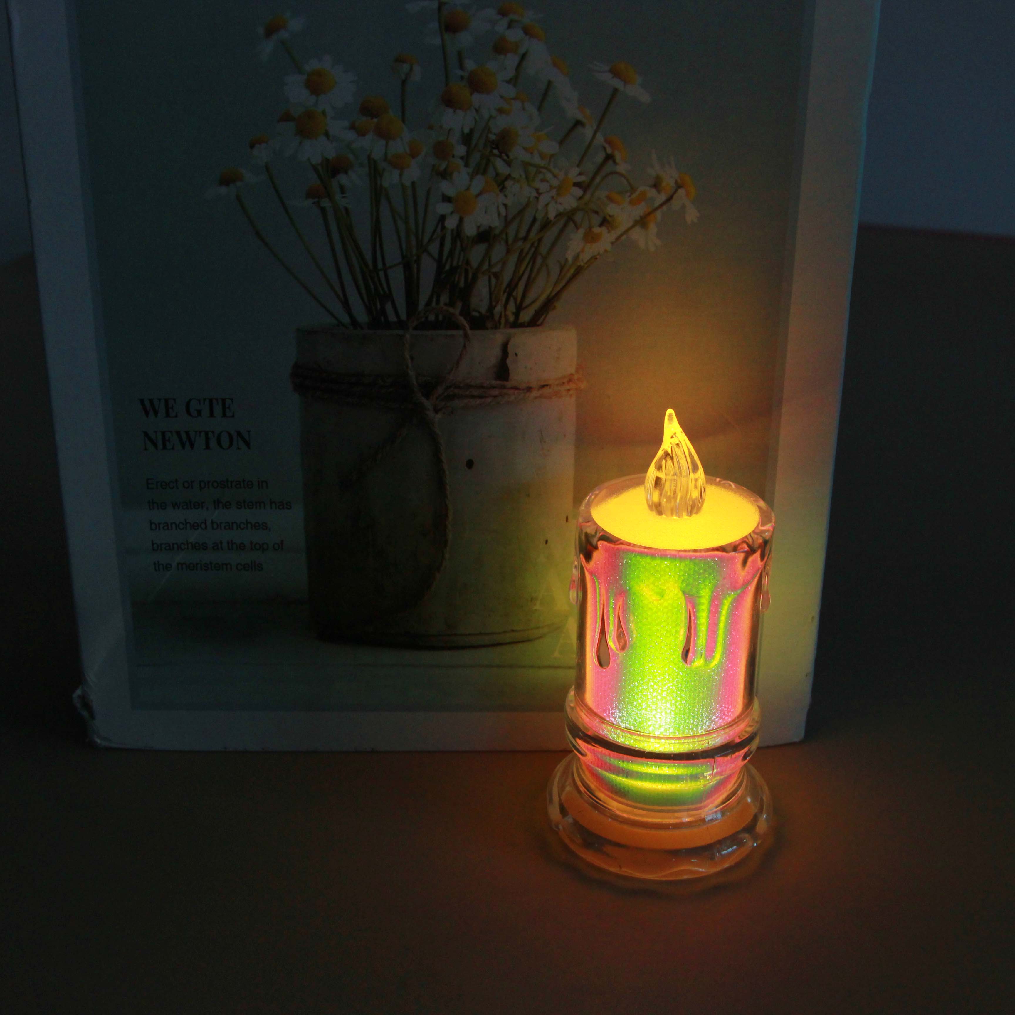 Colorful Candle Lamp (Includes Battery) - Image 3