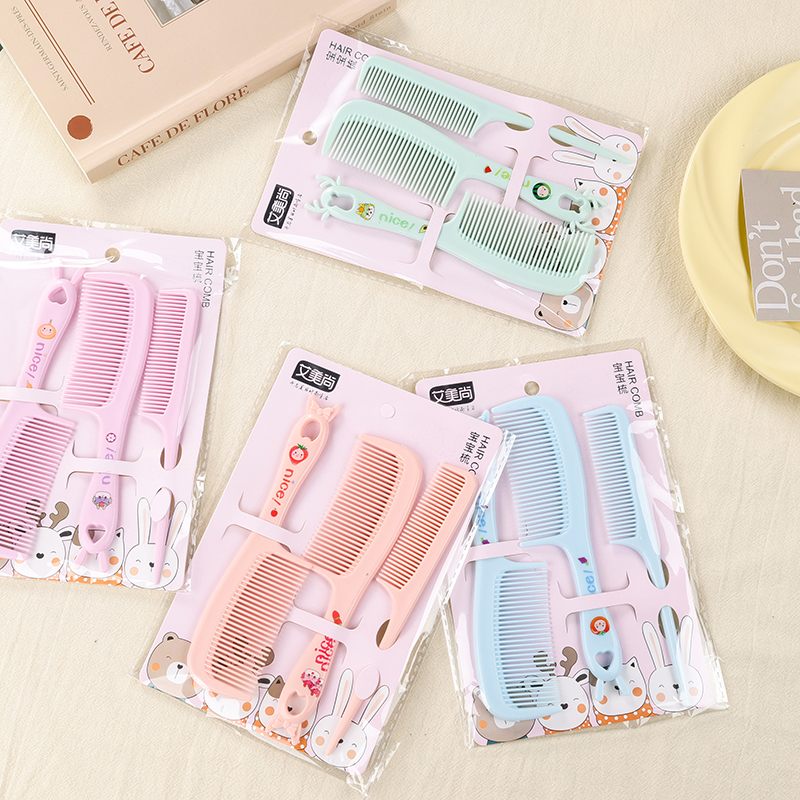 201 fashion children's comb three-piece set