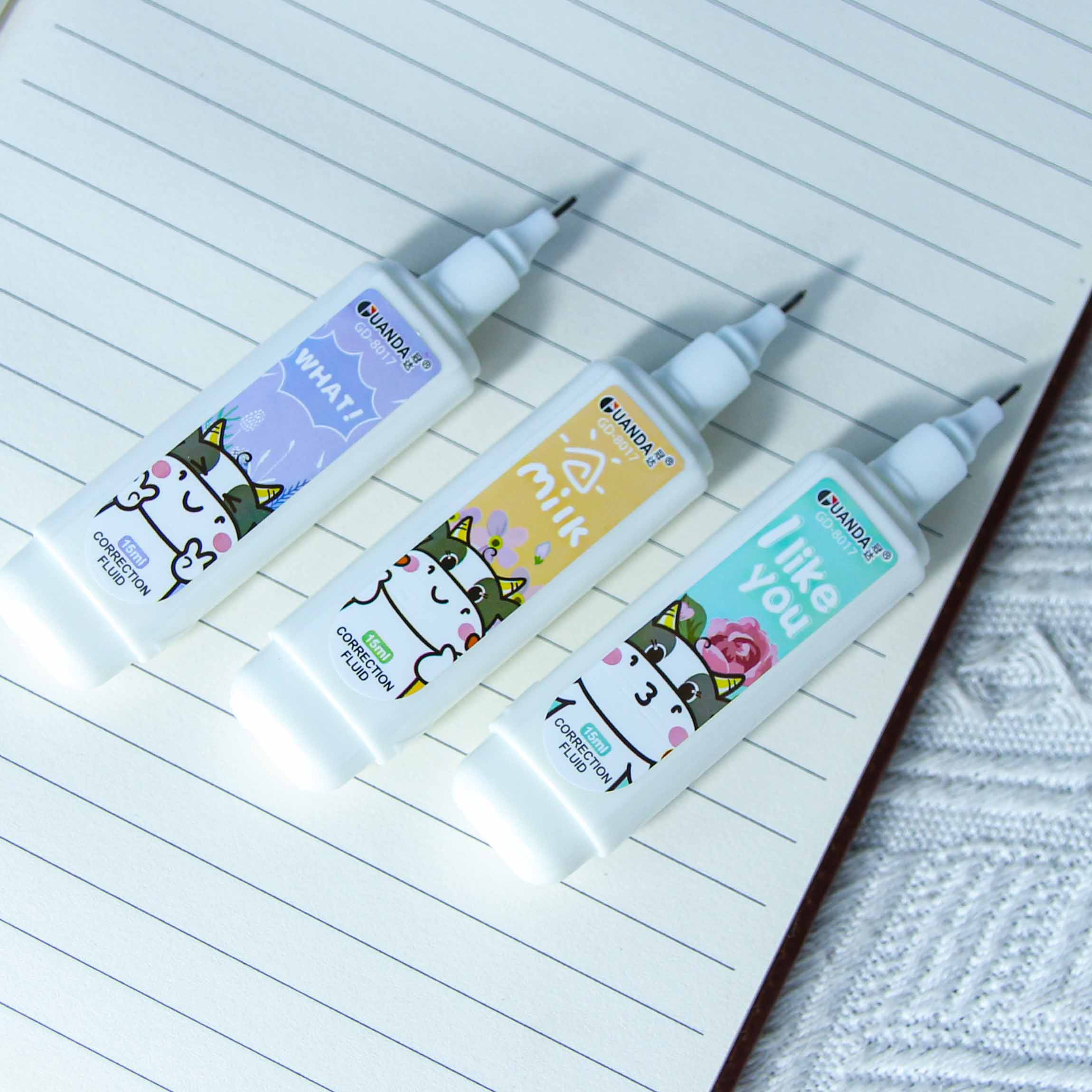 Guanda Cartoon Correction Fluid (Random Style)