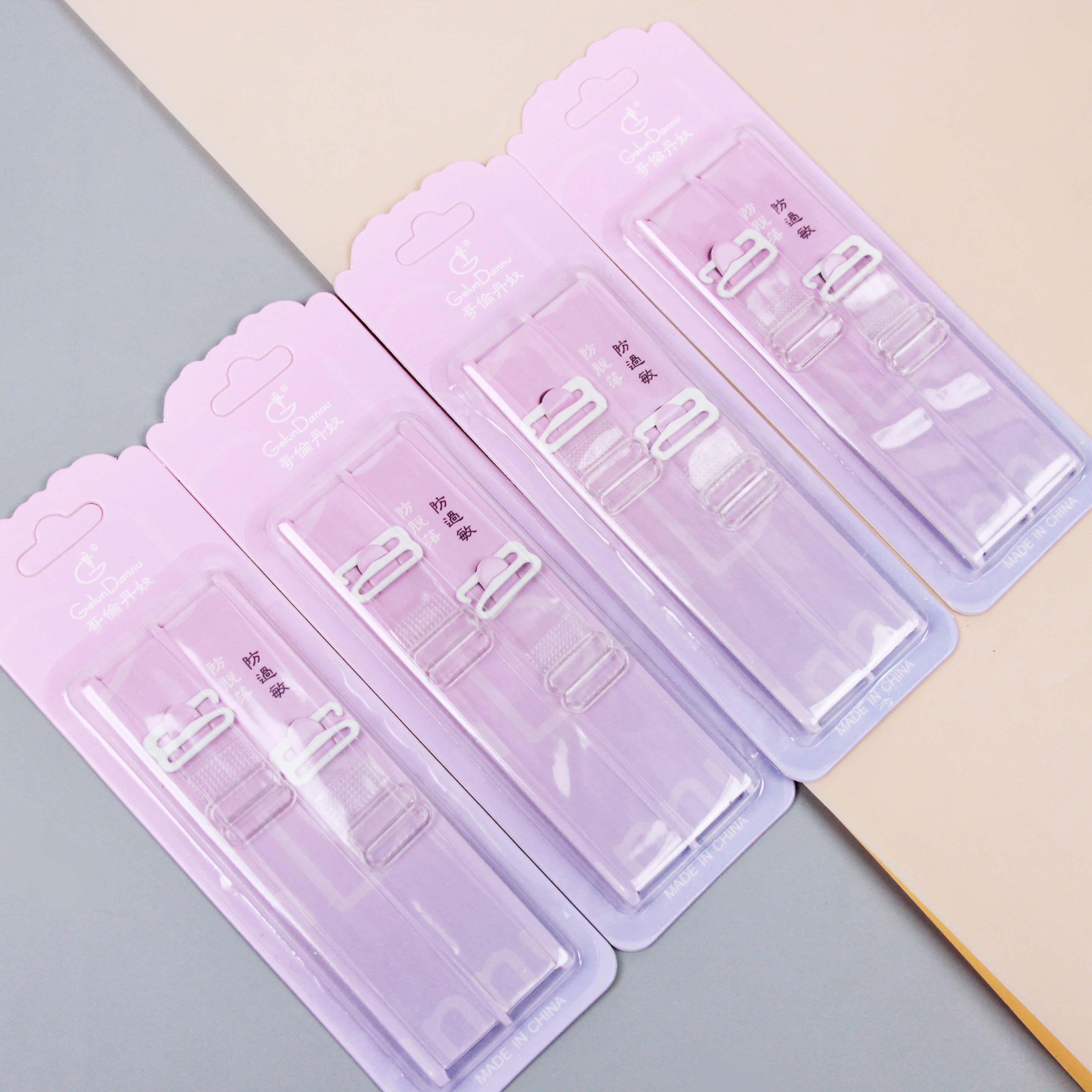 Gradient card transparent shoulder strap