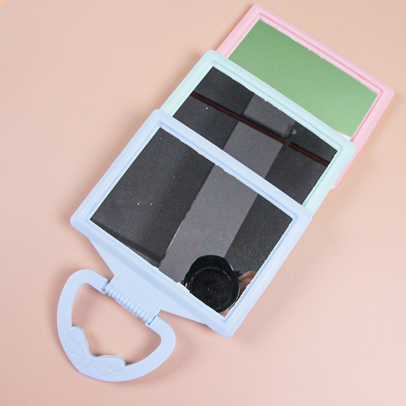 556 Macaron Color Square Mirror (Table Mirror)