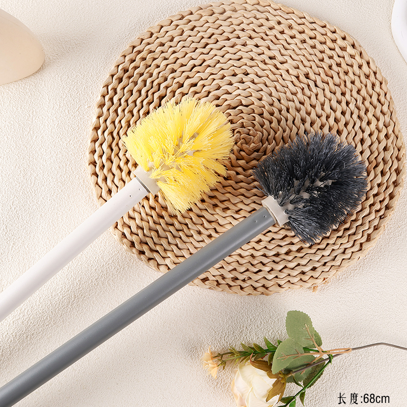 155 plastic steel elongated circular sanitary brush