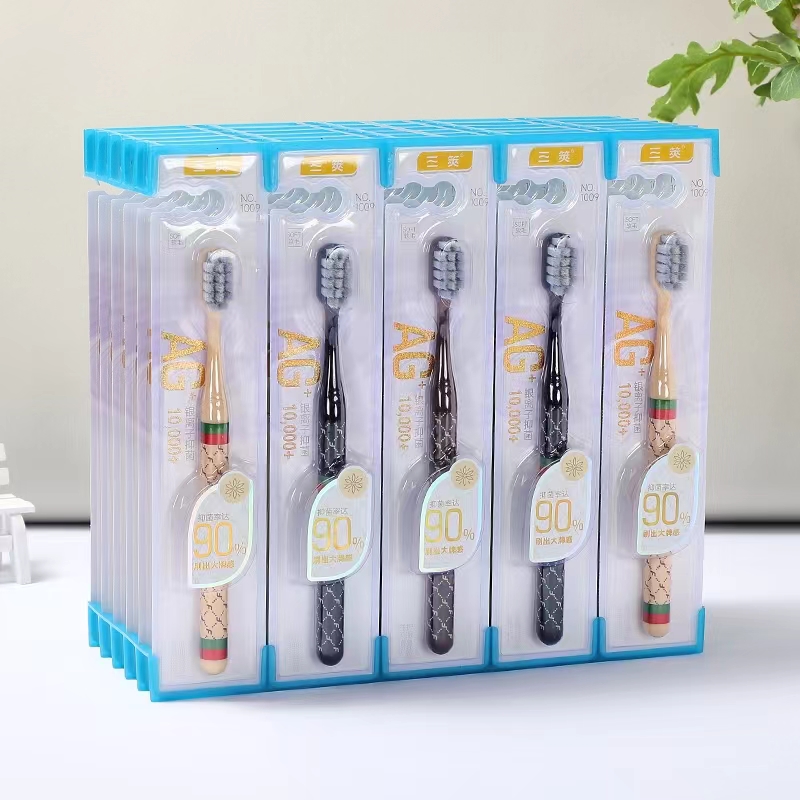 1009 Filament Ten Thousand Hair Square Head Toothbrush