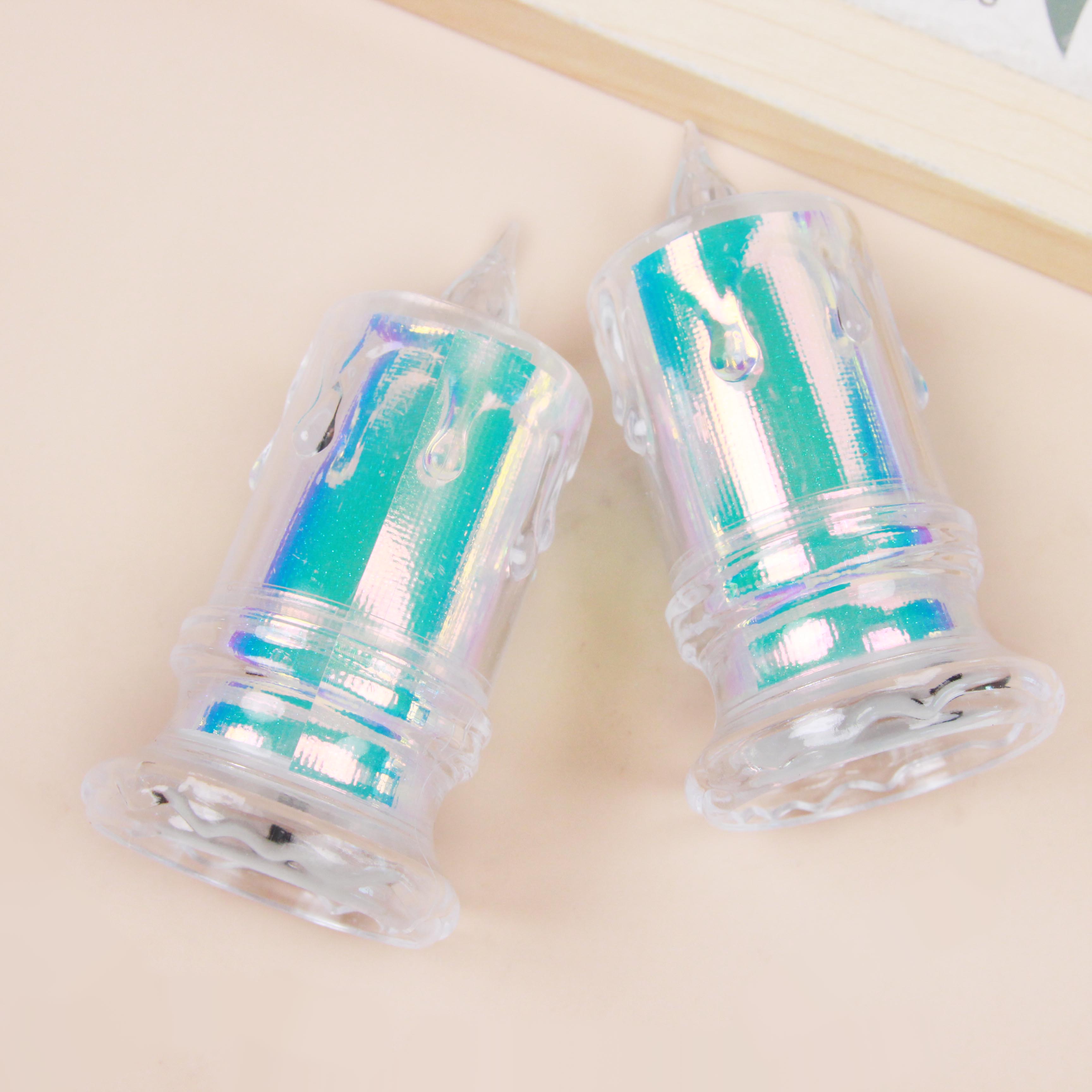 Colorful Candle Lamp (Includes Battery)