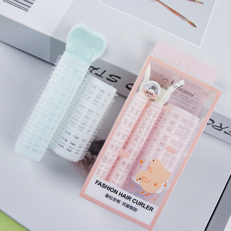 082 Boxed Sticky Hair Curler + Volumizing Clip