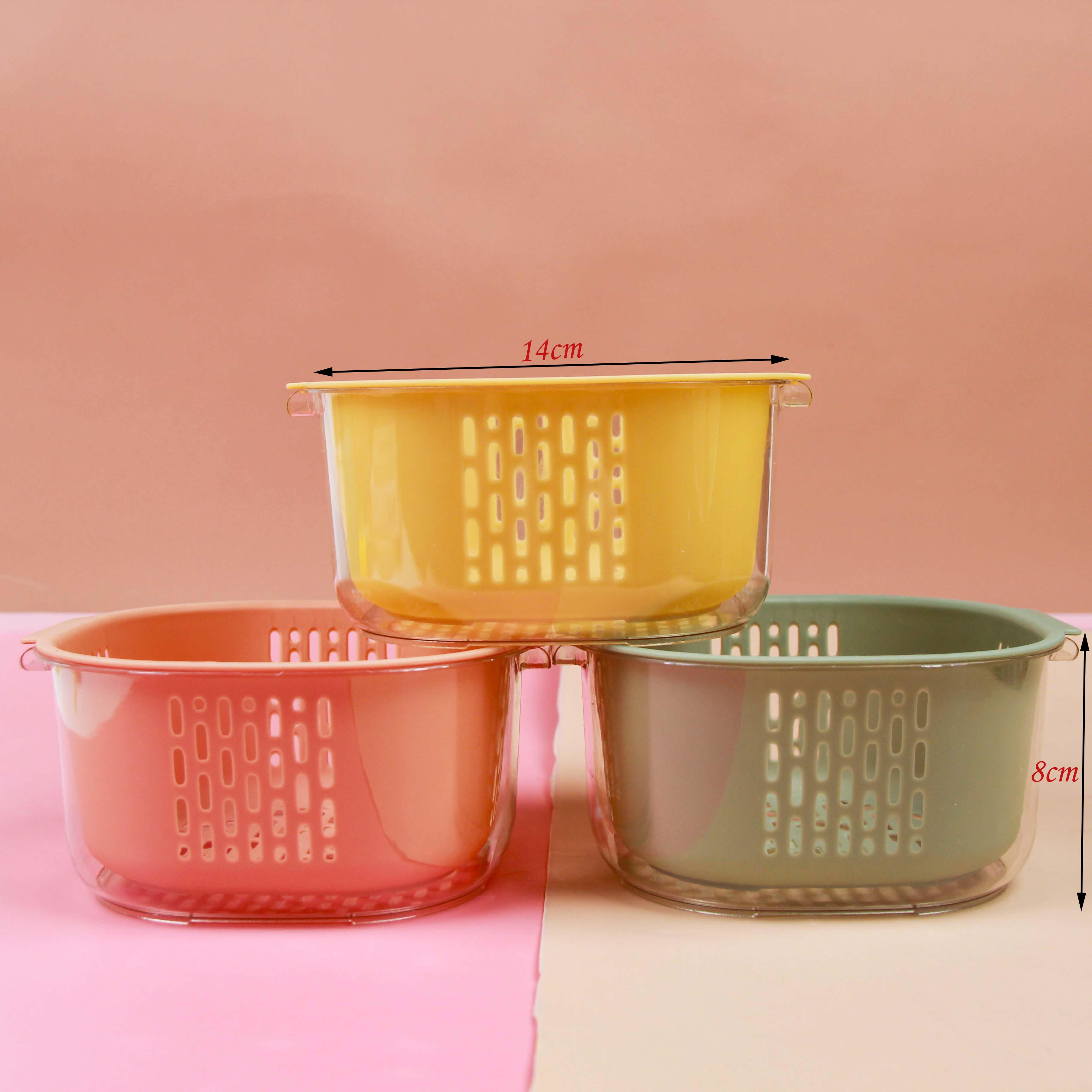 9613 double-layer fruit and vegetable drain basket