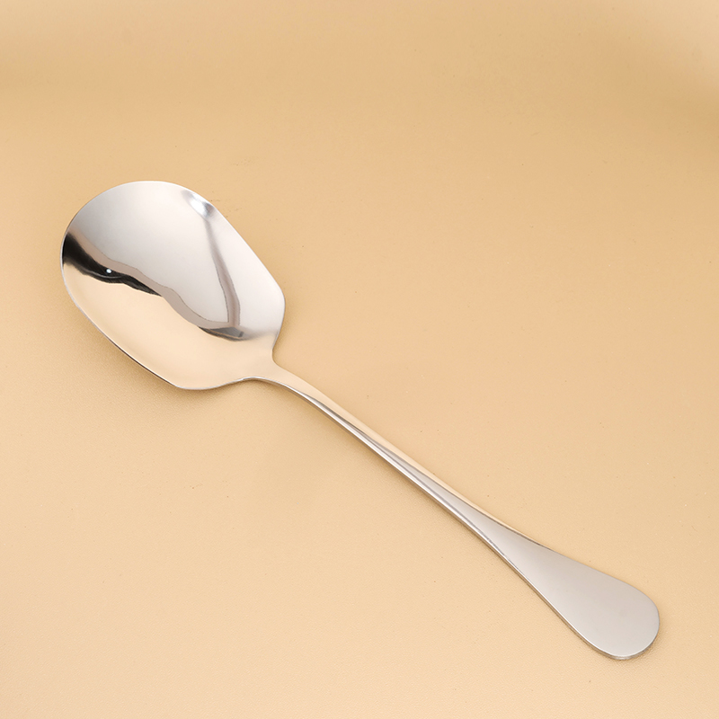 Square head spoon with thick smooth handle (500) - Image 2