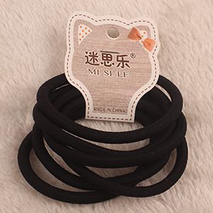 Six Seamless Hair Ties