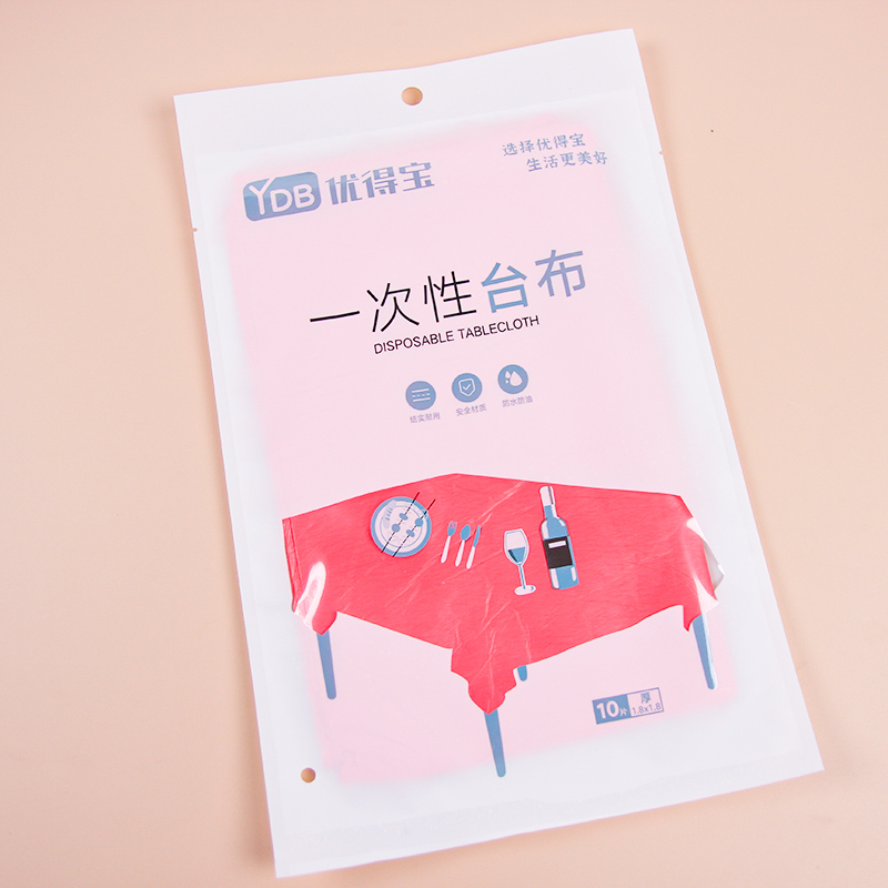 Y7015 Disposable Tablecloth (Red) - Image 2